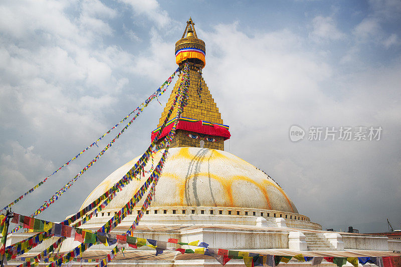 Bodnath Stupa，尼泊尔